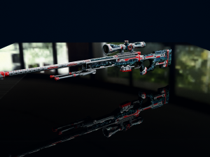 3D Sniper Rifle model 3D Модель