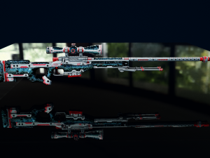 3D Sniper Rifle model 3D Модель