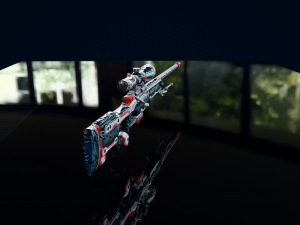 3D Sniper Rifle model 3D Модель