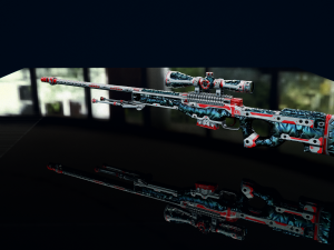 3D Sniper Rifle model 3D Модель