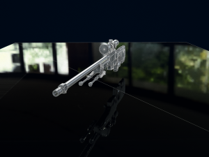 3D Sniper Rifle model 3D Модель