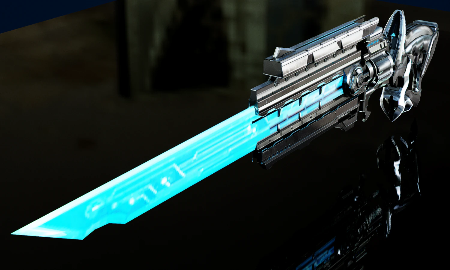 Raging Blade 3D Model .c4d .max .obj .3ds .fbx .stl .blend 