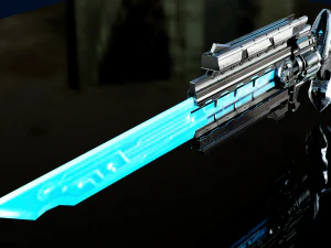 Pedang Mengamuk Model 3D