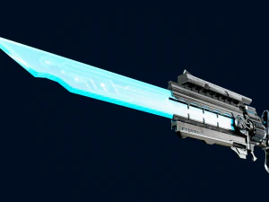 Raging Blade 3D Model