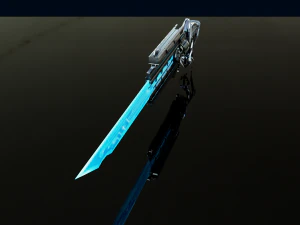 Raging Blade 3D Model