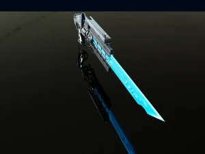 Raging Blade 3D Model