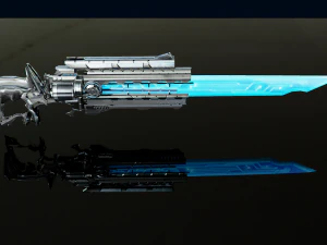 Raging Blade 3D Model