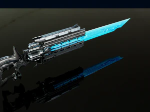 Raging Blade 3D Model