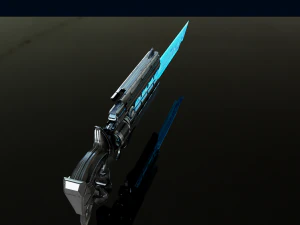 Raging Blade 3D Model