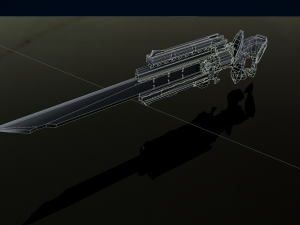 Raging Blade Modelo 3D