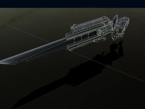 Raging Blade 3D Model