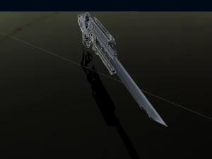 Raging Blade 3D Model