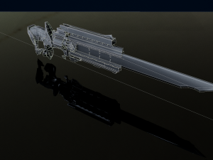 Raging Blade Modelo 3D