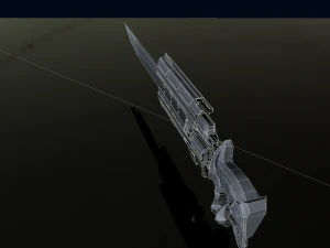 Raging Blade 3D Model
