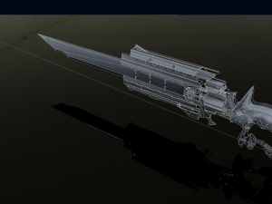 Raging Blade Modelo 3D