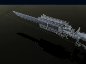 Raging Blade 3D Model