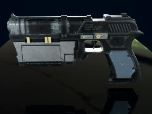पिस्तौल 3डी 3D मॉडल