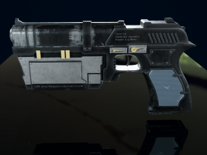 Pistol 3D 3D Model