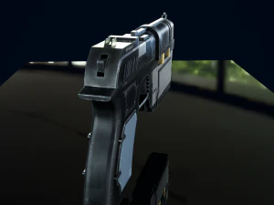 पिस्तौल 3डी 3D मॉडल