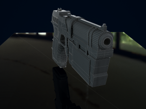 Pistol 3D 3D Model