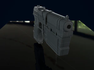 पिस्तौल 3डी 3D मॉडल