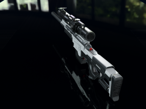 3D Sniper Rifle model Modello 3D