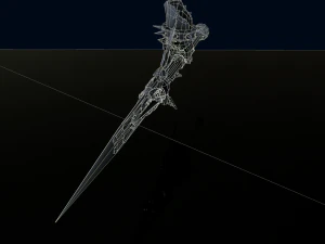 Sword 3D 3D Model