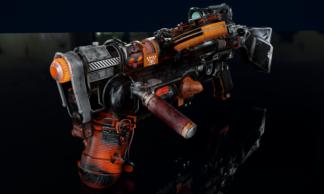 3D Scifi 3D-Modell .c4d .max .obj .3ds .fbx .stl .blend 