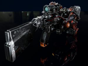 3D Scifi 3D-Modell