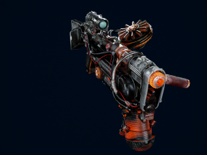 3D Scifi 3D-Modell