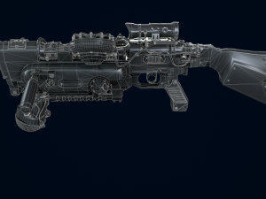 3D Scifi 3D-Modell