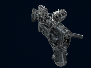 3D Scifi 3D-Modell