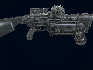 3D Scifi 3D-Modell