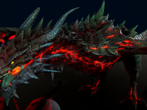 Dragon Fire 3D Model