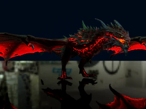 Dragon Fire 3D Model