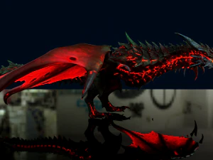 Dragon Fire 3D Model