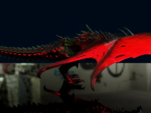 Dragon Fire 3D Model