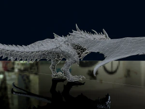 Dragon Fire 3D Model