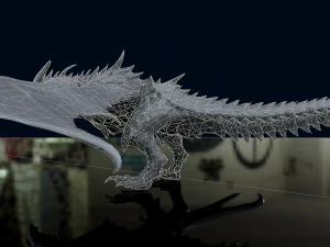 Dragon Fire 3D Model