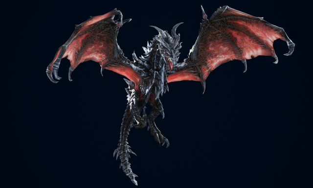 Dragon Blood model 3D मॉडल .c4d .max .obj .3ds .fbx .stl .blend 