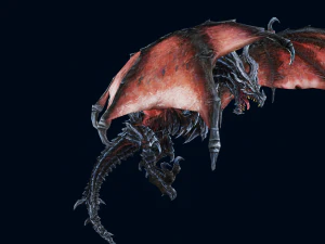 Dragon Blood model 3D Model