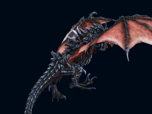 Dragon Blood model 3D Model