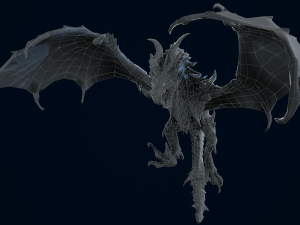 Dragon Blood model 3D मॉडल