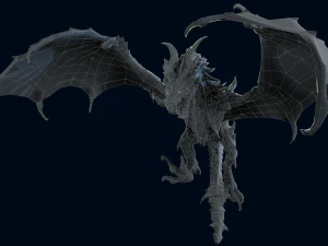 Dragon Blood model 3D Model