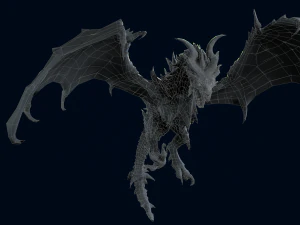 Dragon Blood model 3D Model