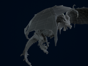 Dragon Blood model 3D मॉडल