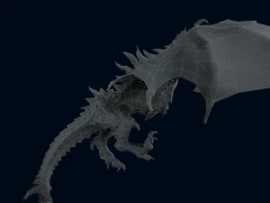 Dragon Blood model 3D Model