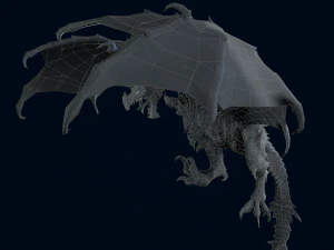 Dragon Blood model 3D Model
