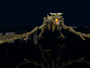 3D Wyvern Animations Dragon model 3D Model