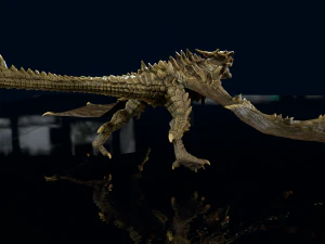 3D Wyvern Animations Dragon model 3D Model